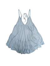 FREE PEOPLE Womens Tunic Bella Dona Sleeveless Soft Light Blue Size XS OB954489 - £28.60 GBP