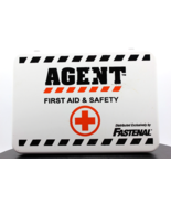 Fastenal Standard Vehicle First Aid Kit 6-5/16&quot; x 9-1/16&quot; x 2-3/8&quot;, Stee... - £23.29 GBP