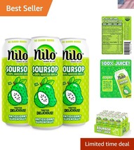 Refreshing 100% Real Soursop Juice | No Sugar, Not from Concentrate - 12... - $41.50