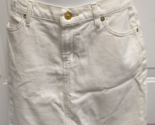 Polo Jeans Co Womens Skirt White Denium Ralph Lauren Size 8 - £12.36 GBP