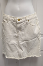 Polo Jeans Co Womens Skirt White Denium Ralph Lauren Size 8 - £12.38 GBP