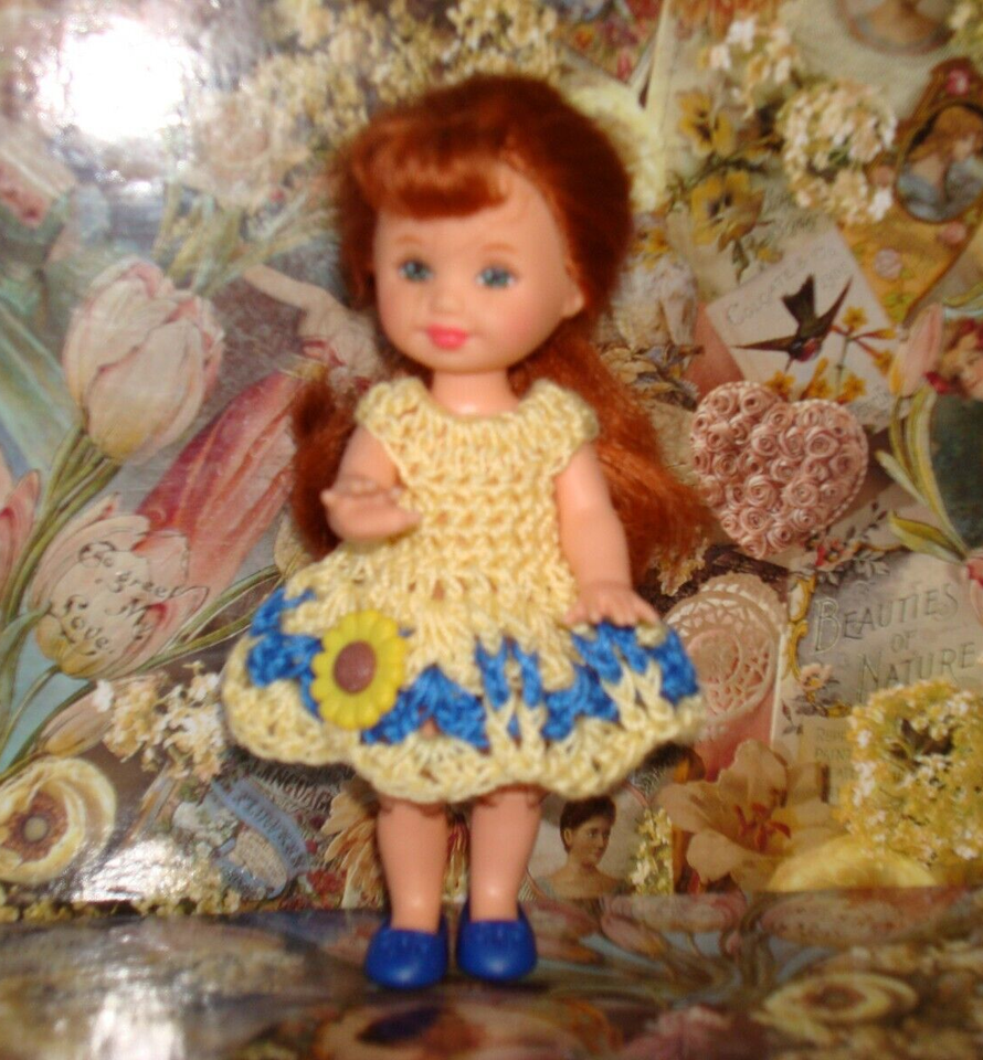 Hand crocheted Doll Clothes for Kelly or same size dolls #2509 - $12.00