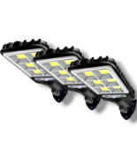 3 Pack Solar Sensor Lights Outdoor - 3 Mode Motion Wall Flood Lamps - $35.99