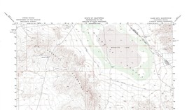 Clark Mtn Quadrangle California-Nevada 1956 Map Vintage USGS 1:62500 Topographic - £17.42 GBP