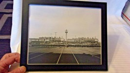 Union Pacific 2 Steam Locomotives on Turntable #203 &amp; 591 Photograph Framed 8x10 - £23.92 GBP