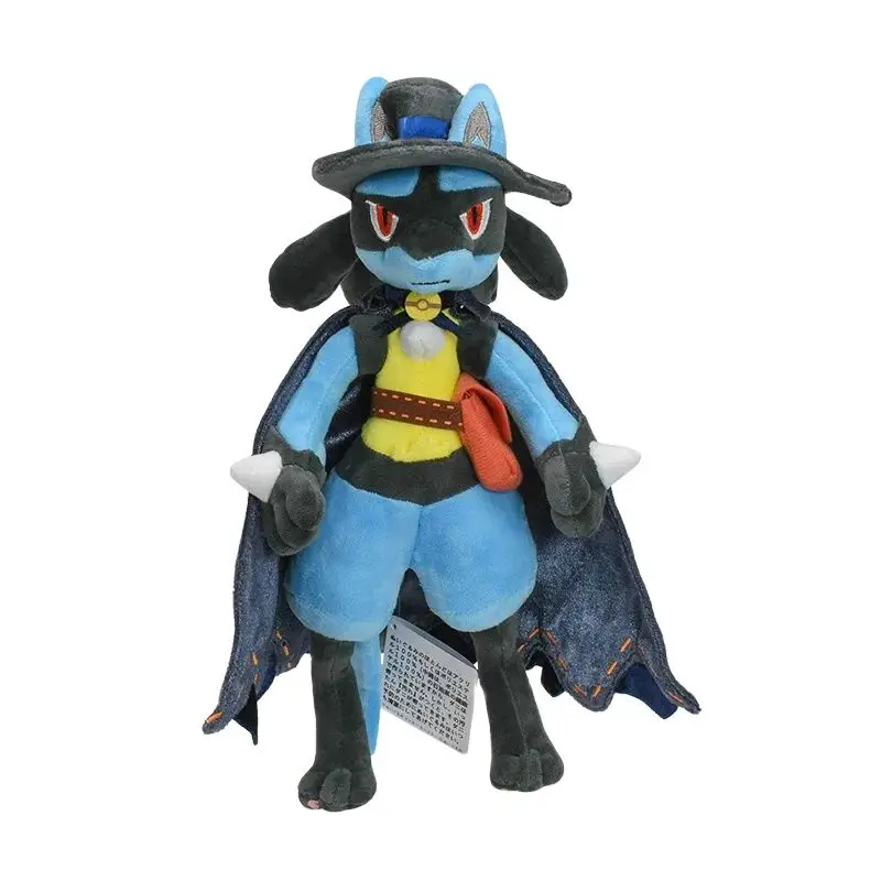 Pokemon Galar Region Blue West Cowboy Lucario 12.6inin Plush Toy Pokémon Hallowe - $18.00