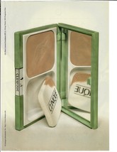 1996 Clinique Magazine Print Ad Foundation Compact Make Up Fashion - $12.55