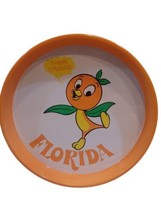 Disney Parks Disney World 50th Anniversary Florida Orange Bird 12&quot; Tin Tray NEW - £15.27 GBP