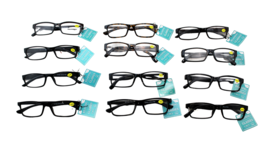 Wholesale 12 Pack Acrylic Square Readers Unisex +3.25 Brand New Free Shi... - $26.60