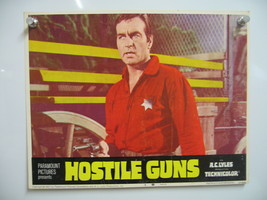 Hostile GUNS-#4-1967-GEORGE MONTGOMERY-WESTERN Vg - $41.47