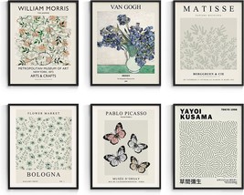 Possession Matisse Posters For Room Aesthetic, Flower Market Poster,, Set Of 6. - £28.72 GBP