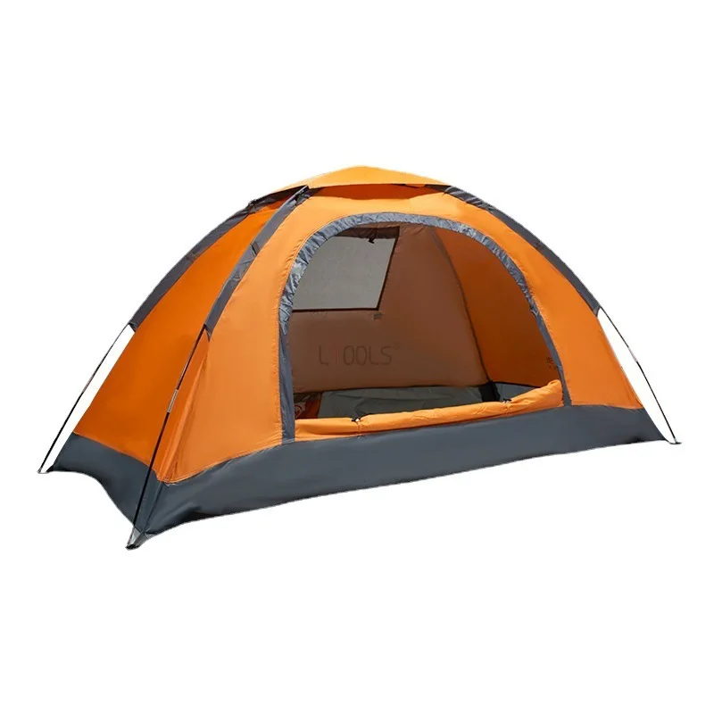 Single Tent 2 Person Backpacking Tent Thickening Ultralight Travel Tent - £51.91 GBP+