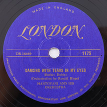 Mantovani &amp; His Orchestra – Dancing W/Tears In My Eyes/Dear Love 10&quot; 78 rpm 1175 - £11.17 GBP