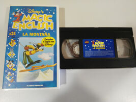 The Mountain Magic English Entdecke el English con WALT DISNEY VHS Kasse... - $8.65