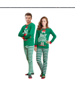 Family Matching Christmas Pajamas Sleepwear Set S, M, L , XL &amp; KIDS SZ 10 - £15.68 GBP