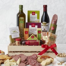 Ultimate Meat & Cheese: Wooden Gift Crate - $173.99