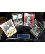 Hand-Crafted Baseball Tribute Display – The Yankees – VGC- COLLECTIBLE B... - £51.79 GBP