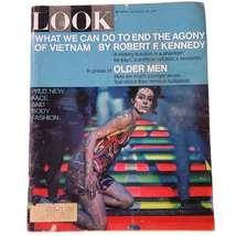 Vtg Look Magazine November 28, 1967 What Can We Do To End The Agony Of V... - £7.83 GBP