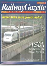 Railway Gazette International magazine - June 1998 DH - $94.95 MXN