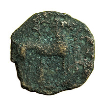 Ancient Greek Coin Carthage Zeugitania AE15mm Tanit / Horse &amp; Palm Tree 01387 - £15.76 GBP