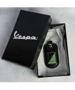 Vespa Piaggio Italian Leather Key Fob Vintage OEM Vespa Antique - $56.84