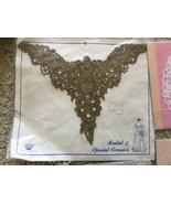 Vintage Embroidered Wedding Swiss Lace Fashion Collar Trimming  Appliqué... - $24.73