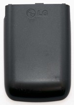 Genuine Lg A340 A341 Battery Cover Door Black Veritical Flip Phone Back Panel - £4.39 GBP