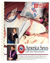 America Sews Sue Hausmann Series 400 Viking Husqvarna Sewing Clothing Patterns - £5.99 GBP