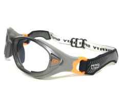 Rec Specs Athletic Goggles Frames HELMET SPEX XL 325 Gray Square Strap 58-18 - £50.99 GBP