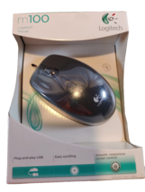 Logitech M100 Wired USB Mouse, 3-Buttons, Ambidextrous PC, Mac, Laptop -... - $19.99