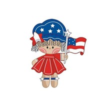 4th Of July Gingerbread Girl Metal Cutting Dies Scrapbooking Card Making... - £12.16 GBP