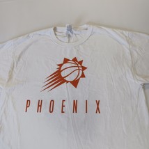 Fruit Of The Loom NBA Phoenix Suns Men’s Large White Basketball Cotton T-Shirt image 11