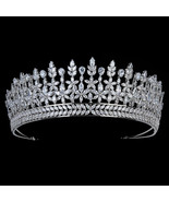 Tiaras And Crown Vintage Clasic Women Bridal Party Wedding Hair Accessor... - £95.74 GBP