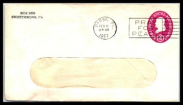 1961 US Cover - Darby, Pennsylvania R6 - £2.31 GBP