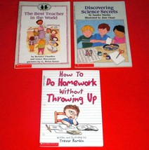 The Best Teacher in the World How 2 do Homework without Throwing Up Science Secr - £7.07 GBP