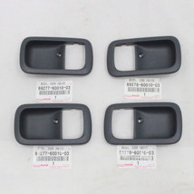 Lexus LX450 Toyota Land Cruiser FJ80 FZJ80 Gray Door Handle Bezel Front ... - $63.99