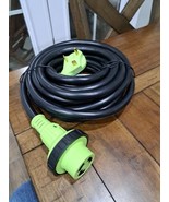 RV Power Cord 25 ft 30 amp Detachable Cable with LED Twist Lock Connector - $67.54 CAD