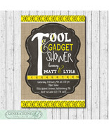 Tool and Gadget Shower Invitation printable/Digital File/Honey Do Shower - $14.99
