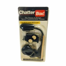 CHATTER BOX FULL FACE HELMET HEADSET SYSTEM Person 2 Person Communicatio... - $23.70