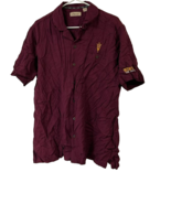 Chiliwear Uomo AriZona Sole Devils con Bottoni Polo Manica Corta, Granat... - $360.37 MXN
