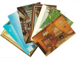 Lot Of 9 Adirondack Museum Postcards Blue Mountain Lake New York Vtg 70s Art - £23.72 GBP