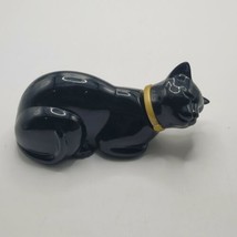 Vintage Avon Cologne Here&#39;s My Heart Black Cat Bottle Figurine 1.5 OZ pa... - £14.50 GBP