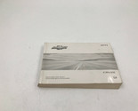 2011 Chevrolet Cruze Owners Manual Handbook G04B43009 - $14.84
