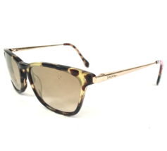 Lilly Pulitzer Sunglasses TO Martinique 9C1 Gold Tortoise Square Brown Lenses - £59.62 GBP