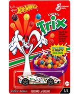 White Ferrari LaFerrari Custom Hot Wheels TRIX Series w/RR - $97.77