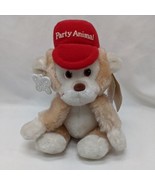 Russ Luv Pets Party Animal Monkey 8&quot; Stuffed Animal Plush With Tags - $13.37