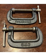 Vintage Set Of 2 SHC C Clamps 122 - €8,30 EUR