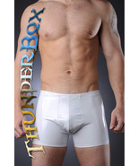 Thunderbox Glossy White PVC Titan Pouch Shorts! S-M-L-XL - $30.00