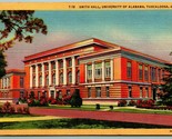 Smith Hall University of Alabama Tuscaloosa AL UNP Unused Linen Postcard G7 - £6.39 GBP