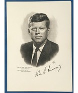 John F Kennedy Photo 5x7 Card Stock Facsimile Signed Ask Not Quote Art C... - £98.35 GBP